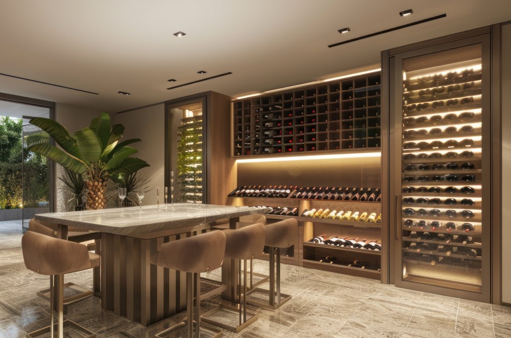 Adegas residenciais viram protagonistas: como ter um espaço de vinhos elegante